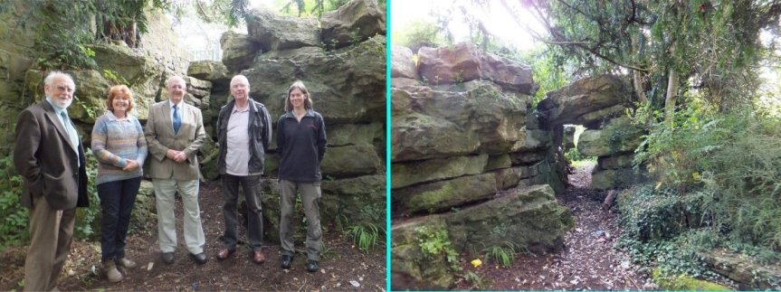 131106 - Insole Court - Group at the Grotto - DSCF1424