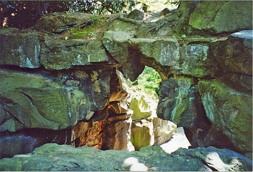 5-10-31-11 - Preston Miller - Top of Arch - NC Gap from Top