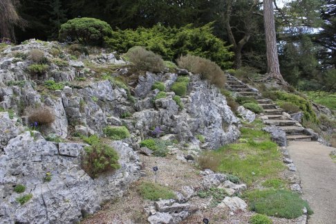 170805 - Dyffryn - Rockwork in Sunken Garden - D Edmunds _MG_2145