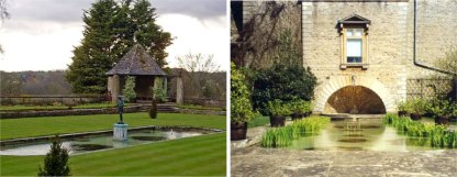 170808 - Abbotswood - Sunken Garden and Tank Garden